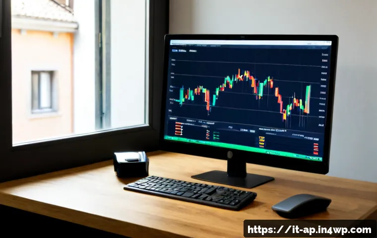 Home 17 크립토 시장의 경쟁 구조 분석 - Photorealistic editorial scene of cryptocurrency market competition, an Italian financial analyst in...